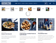 Tablet Screenshot of pastabilities.com.au